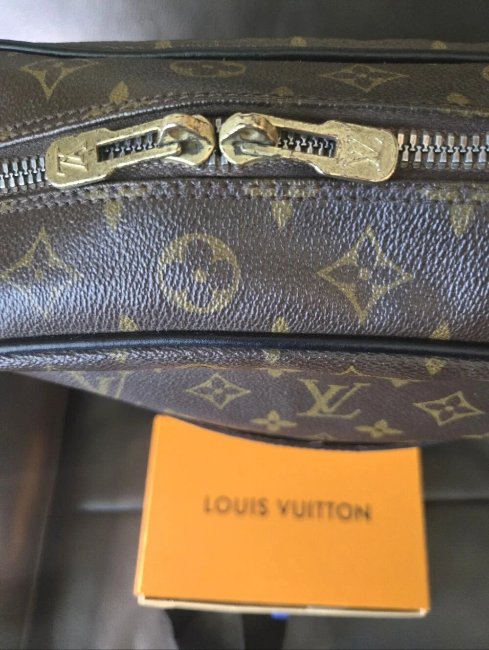 Louis Vuitton Brown Monogram Canvas Crossbody Bag
